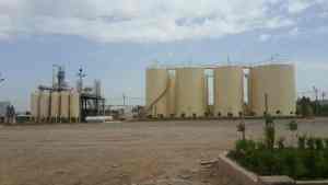 used oil recycling plant
